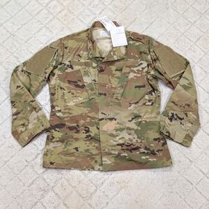 US Army Jacket Mens M Green Camo Multicam Combat Uniform Military Tactical NEW